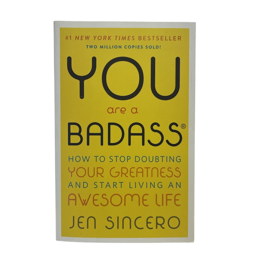 You Are a Badass by Jen Sincero Self-Help Personal Growth Paperback